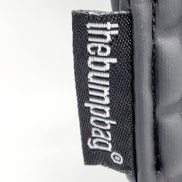 The Bump Black Hexagon Bag Bubble Mini Zip Closure Wristlet Pouch Bag - Picture 6 of 9